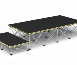 Modular portable staging solutions for flexible event set-up - Panel Systems